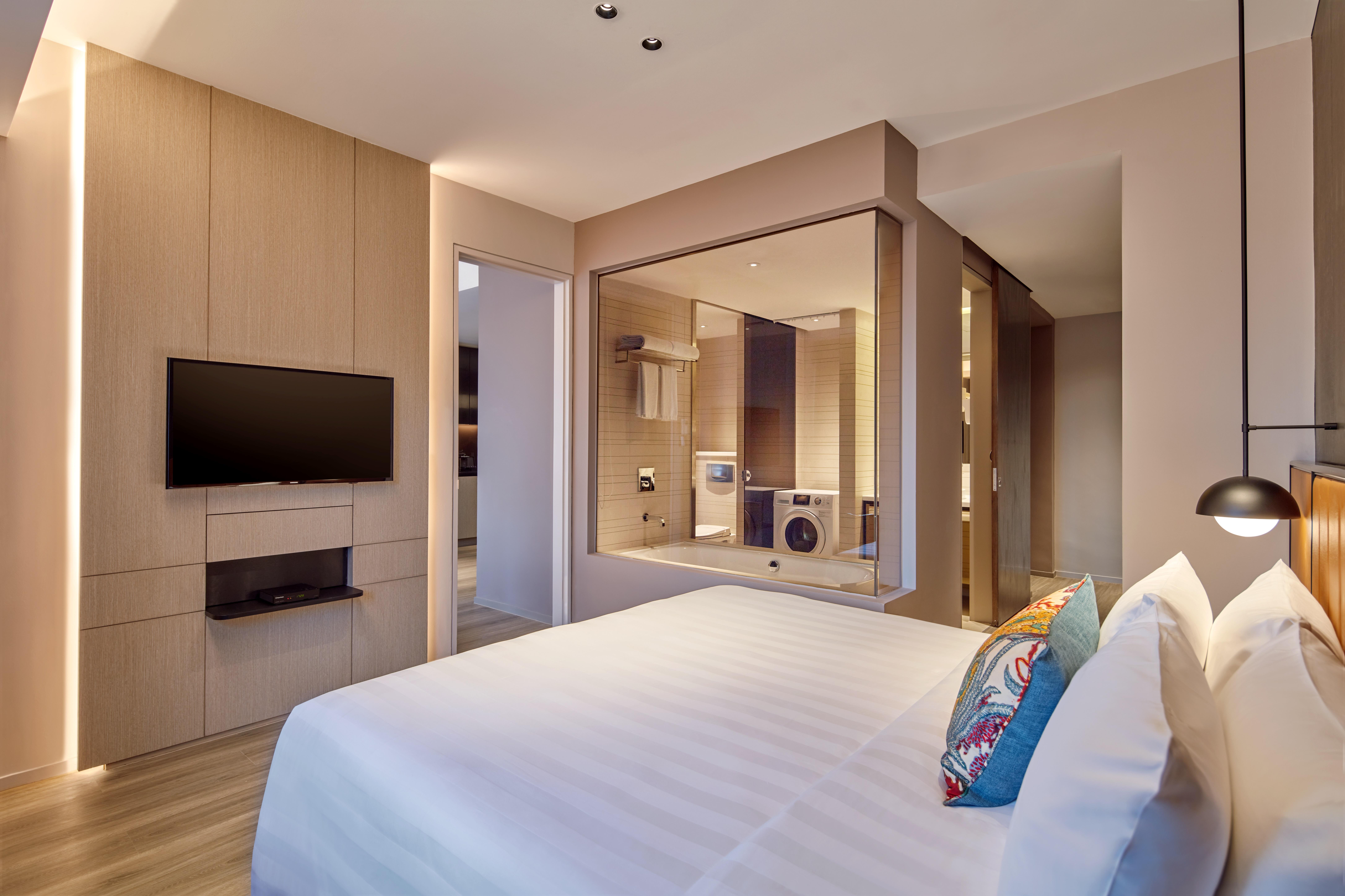Pan Pacific Serviced Suites Orchard, Singapur Exteriér fotografie