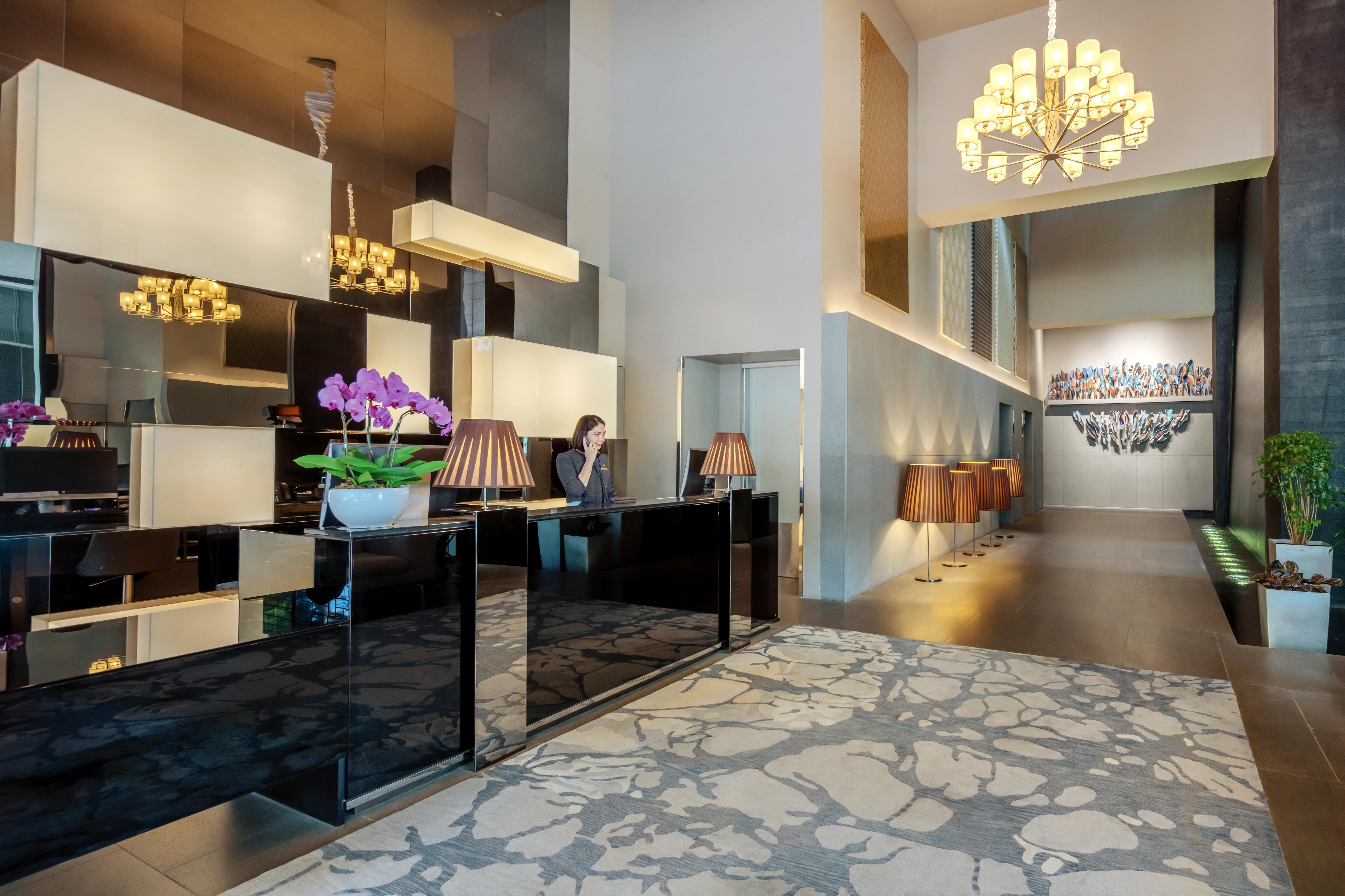 Pan Pacific Serviced Suites Orchard, Singapur Exteriér fotografie